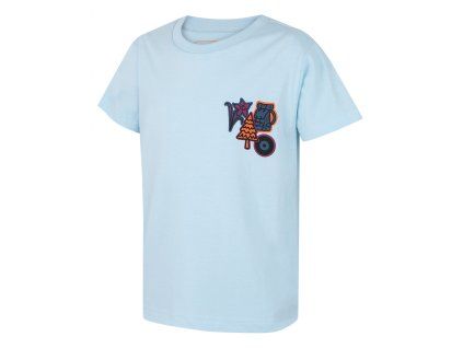 Husky Dětské bavlněné triko Tee Patch K light blue (Velikost 128)