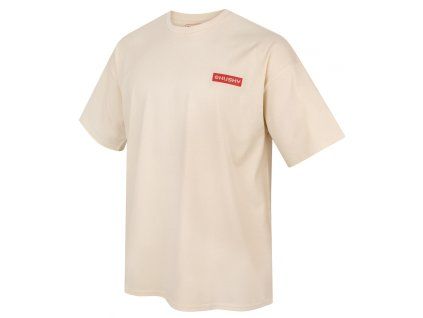 Husky Pánské bavlněné triko Tee Panorama M beige (Velikost L)