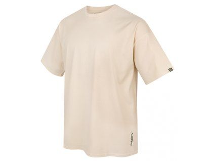 Husky Pánské bavlněné triko Tee View M beige (Velikost L)