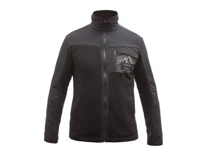 FT UNISEX FLEECE JACKET BLACK