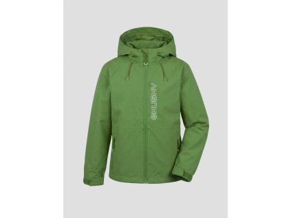 Husky Dětská hardshell bunda Neoni K green (Velikost 128)