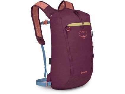 osprey daylite cinch pack moody burgundy