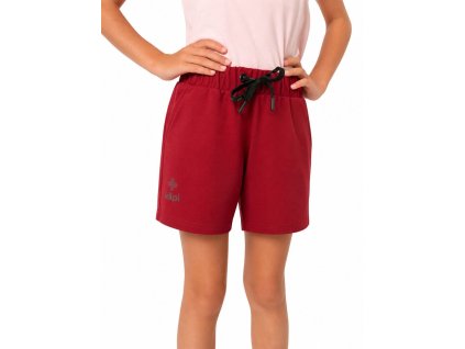 Kilpi SHORTY JG Tmavě červená 02