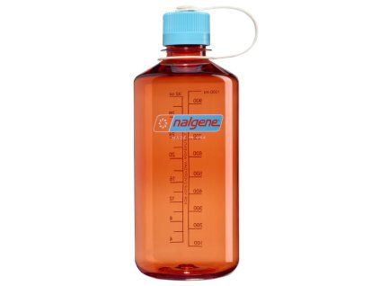 Nalgene Narrow Mouth 1000 mL Sustain Flame wBlue Atoll 02