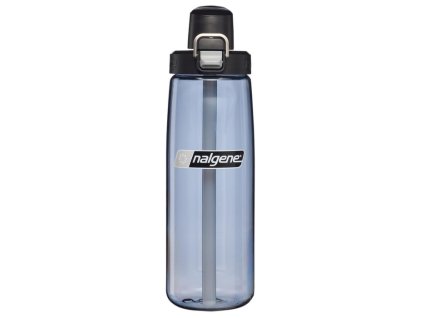 Nalgene Straw bottle Grey, w. Black Cap