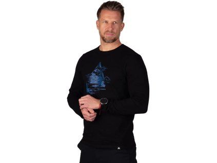 northfinder eustac panske tricko z organicke slub bavlny black tr 5074or 269