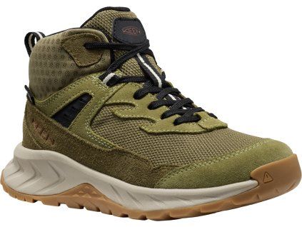 Keen HIGHTRAIL MID WP YOUTH dark olive/martini olive (Velikost 39)