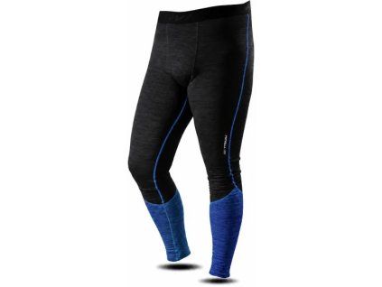 trimm kalhoty clinic pants grey melange jeans blue