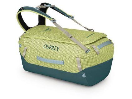 osprey transporter 40 glow dew torrent blue