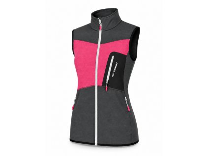 Trimm MICRON LADY VEST grafit black/ pinky (Velikost S)