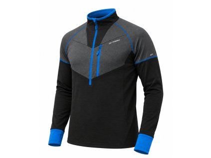 Trimm THERM 1/2 ZIP black/ grey (Velikost S)