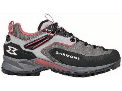 1299577 garmont akron gtx alloy grey mineral red