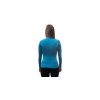 SENSOR MERINO ACTIVE dámské triko dl.rukáv modrá 03