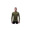SENSOR MERINO ACTIVE pánské triko dl.rukáv safari 02
