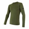 SENSOR MERINO ACTIVE pánské triko dl.rukáv safari