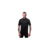SENSOR MERINO ACTIVE POLO pánské triko kr.rukáv černá 03