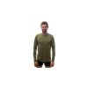 SENSOR MERINO ACTIVE PT TRACK pánské triko dl.rukáv safari 03