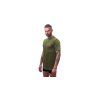 SENSOR MERINO ACTIVE PT TRACK pánské triko kr.rukáv safari