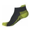 SENSOR PONOŽKY RACE COOLMAX INVISIBLE černá/limetka