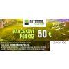 Outdoormarket darkovy poukaz 2020 hodnota 50 E