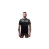 SENSOR MERINO IMPRESS pánské triko kr.rukáv černácamo 03