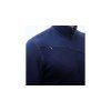 SENSOR MERINO UPPER pánská mikina krátký zip deep blue 06