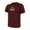 SENSOR MERINO AIR PT SUMMIT pánské triko kr.rukáv port red