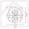 578781 4 coleman octagon blackout
