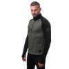 SENSOR COOLMAX THERMO pánská mikina zip olive green černá2