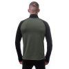 SENSOR COOLMAX THERMO pánská mikina zip olive green černá4