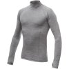SENSOR MERINO BOLD pánské triko dl.rukáv roll neck cool gray