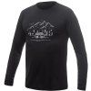 SENSOR MERINO ACTIVE PT VAN LIFE pánské triko dl.rukáv černá