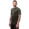 SENSOR MERINO AIR PT EARTH pánské triko kr.rukáv olive green2