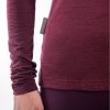 sensor merino air pt hills damske triko dl rukav port red6