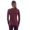 sensor merino air pt hills damske triko dl rukav port red4