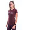 SENSOR MERINO AIR PT HILLS dámské triko kr.rukáv port red2