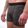 SENSOR MERINO IMPRESS pánské trenky šedá maori4