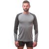 SENSOR MERINO IMPRESS pánské triko dl.rukáv šedá maori3