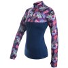 SENSOR COOLMAX THERMO dámská mikina zip deep blue feather