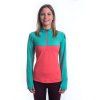 SENSOR COOLMAX THERMO dámská mikina zip korál sea green3