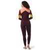 smartwool w classic thermal merino base layer cb 1 4 zb black cherry heather3