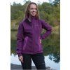 husky damska softshell bunda scooby l deep wine