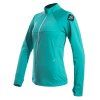 sensor coolmax thermo damska mikina celozip sea green 01