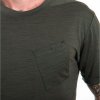 SENSOR MERINO AIR traveller pánské triko kr.rukáv olive green5