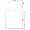 967977 2 coleman event shelter pro l party stan