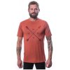 sensor merino active snsr panske triko kr rukav terracotta 03