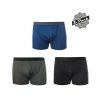 SENSOR MERINO AIR 3 PACK pánské trenky černá tm.modrá olive