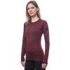 SENSOR MERINO AIR dámské triko dl.rukáv port red2