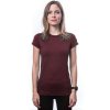 SENSOR MERINO AIR dámské triko kr.rukáv port red 3