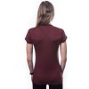 SENSOR MERINO AIR dámské triko kr.rukáv port red 4